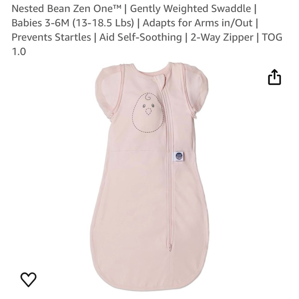 Nested Bean Sleep Sack